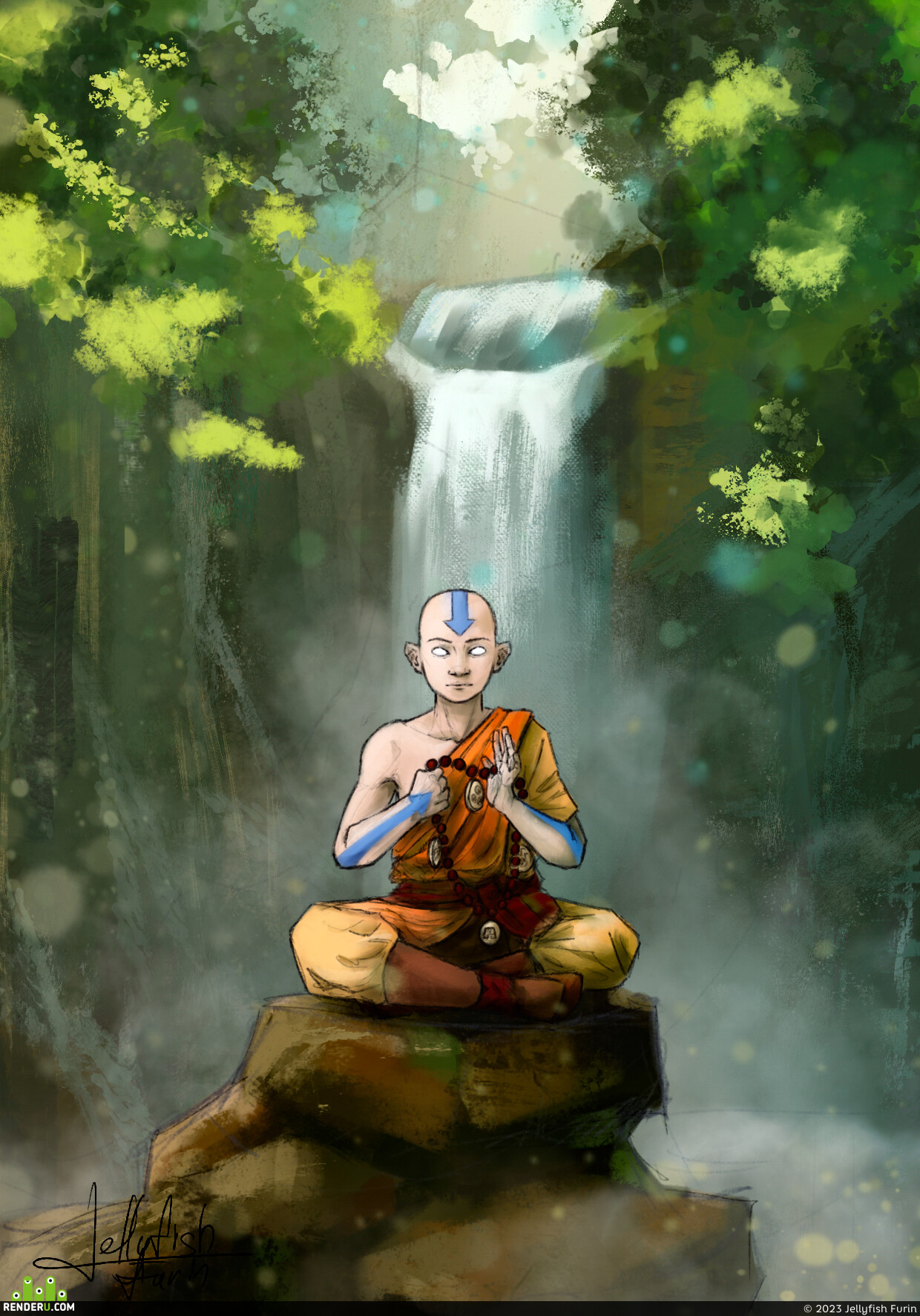 Jellyfish Furin. Avatar: The Last Airbender