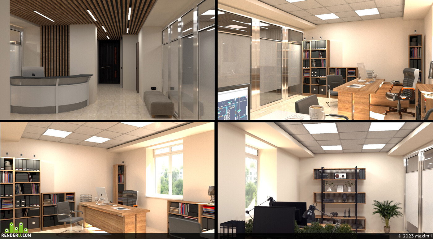 Maxim I. Office visualisation