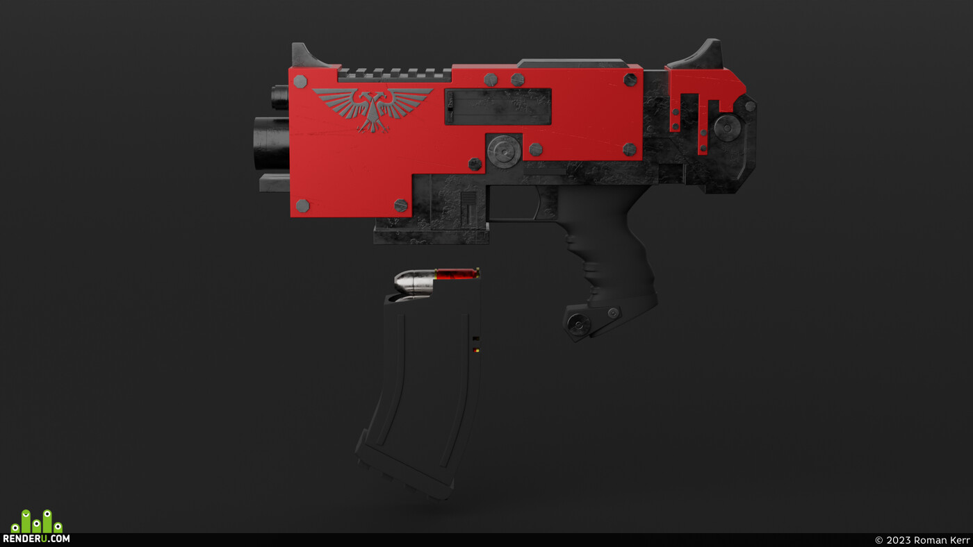 Roman Kerr. bolter gun