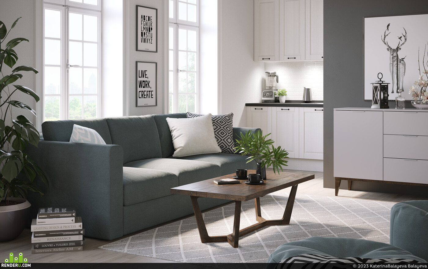 KaterinaBalayeva Balayeva. Scandinavian minimalism