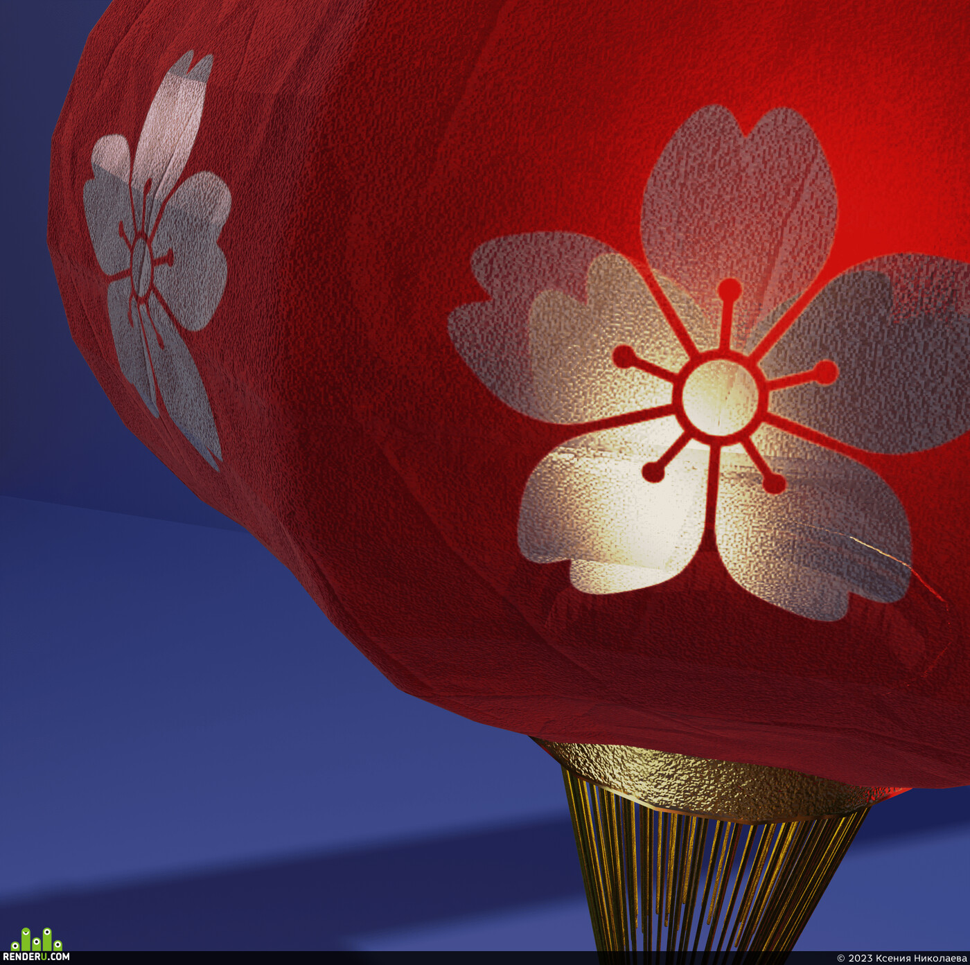 Ксения Николаева. Paper lantern