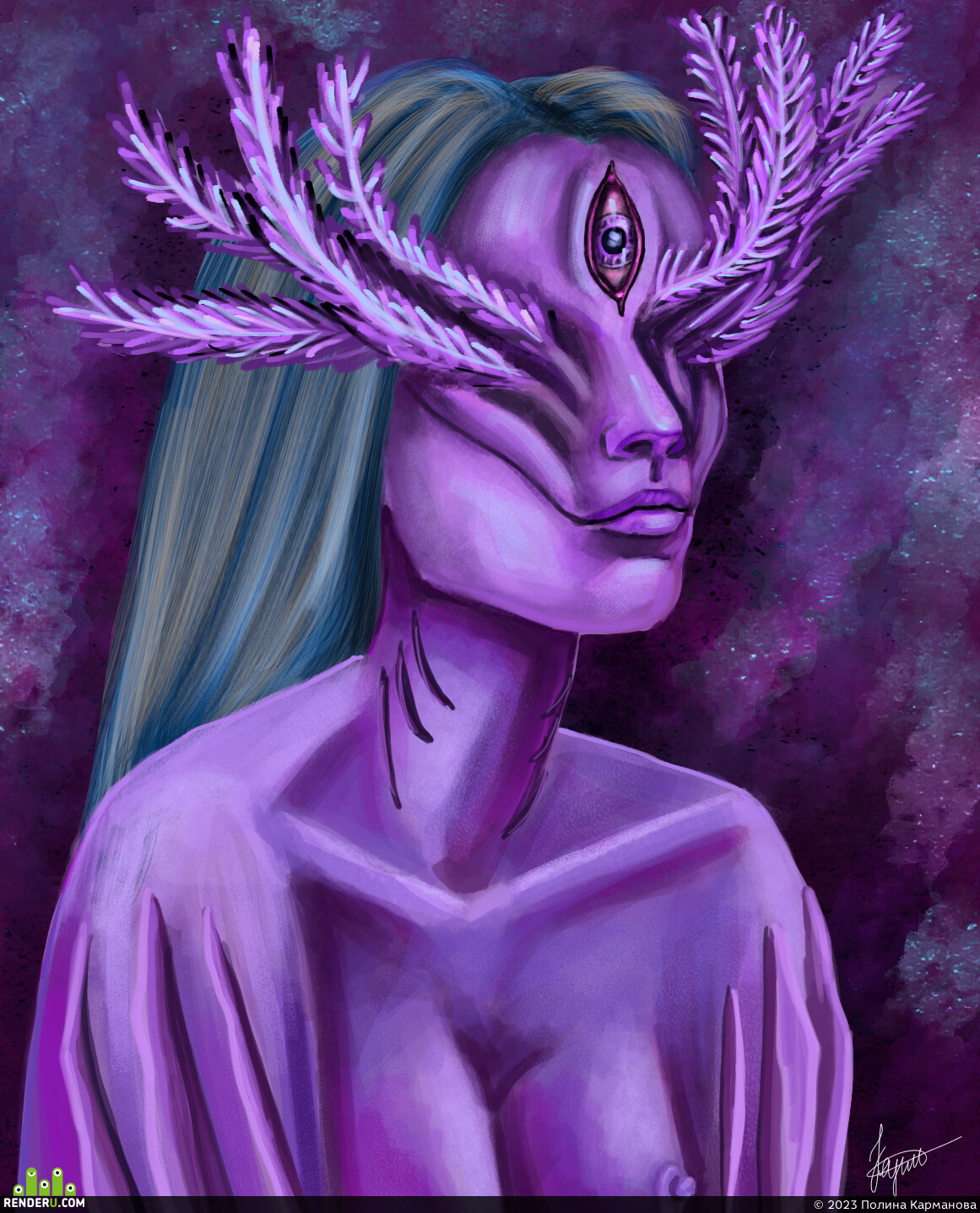 Полина Карманова. axolotl