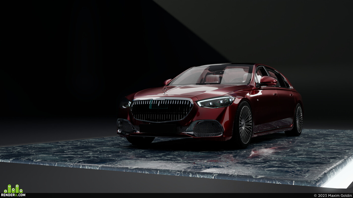 Maxim Goldin. Mercedes Maybach S - Class 2022
