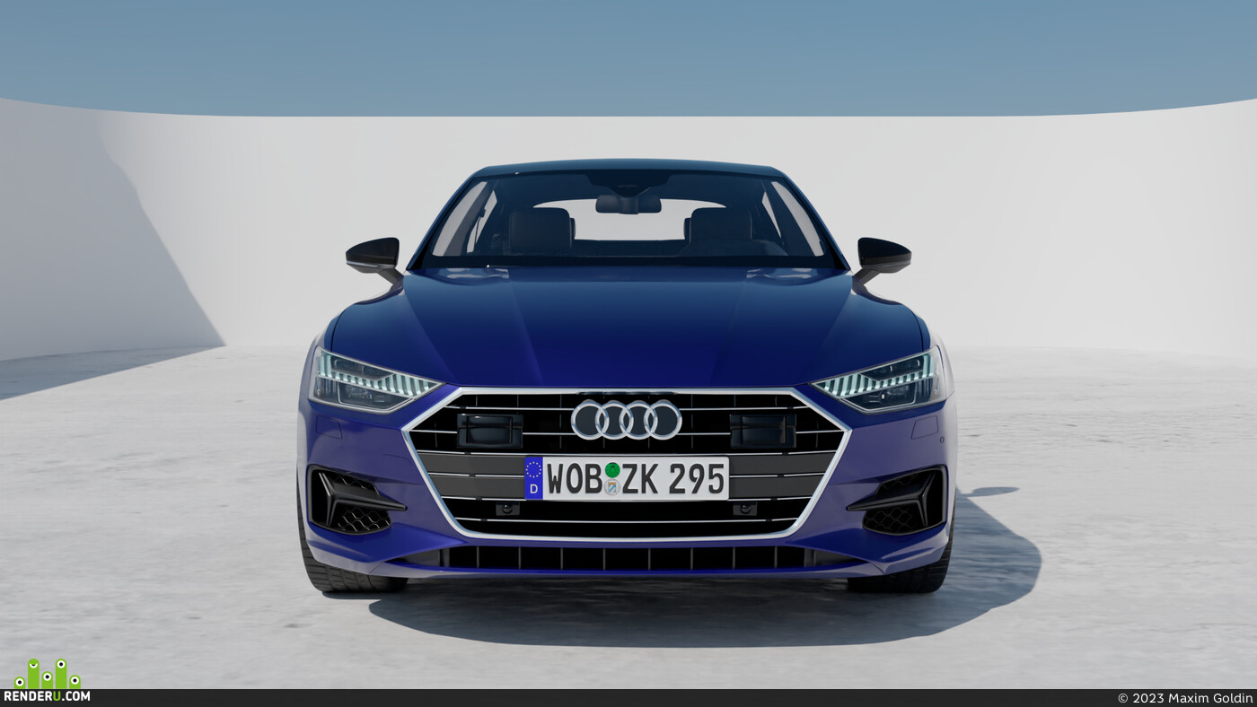 Maxim Goldin. Audi A7 2018