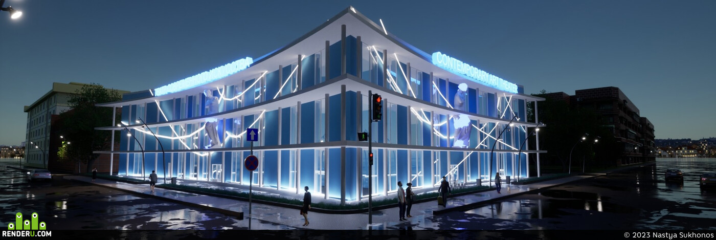 Nastya Sukhonos. Contemporary Art Theater