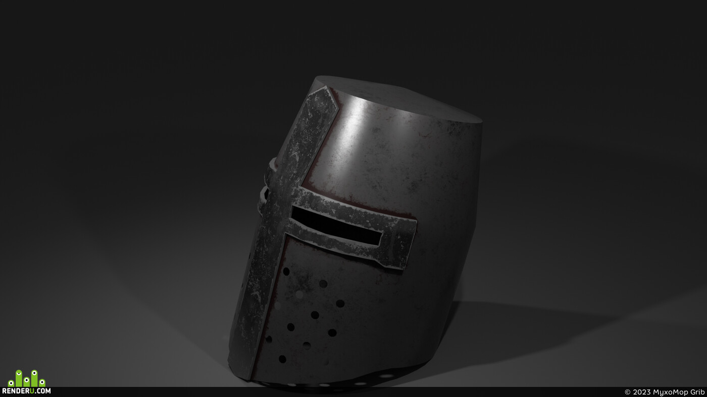 MyxoMop Grib. Crusader's grandhelm