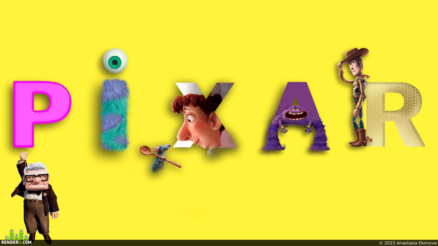 Anastasia Ekimova. Pixar