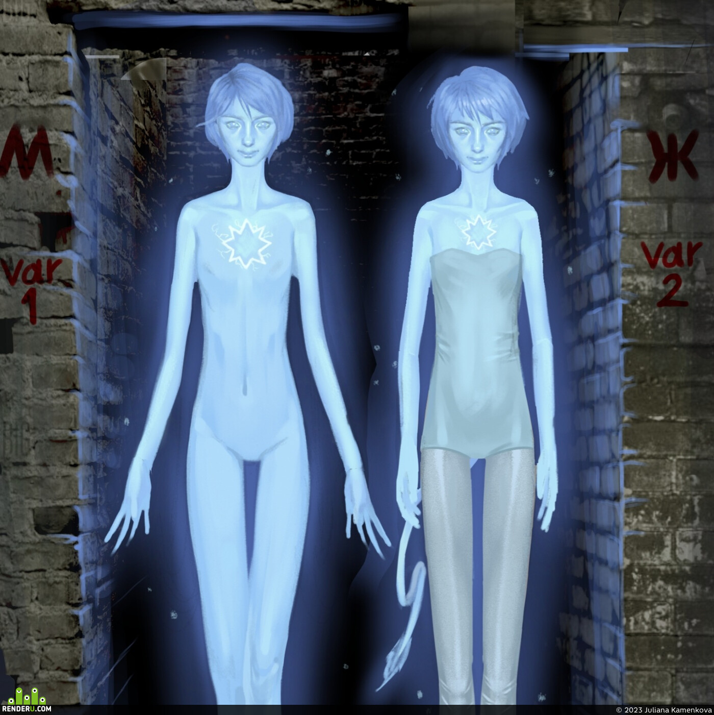 Juliana Kamenkova. zone projection