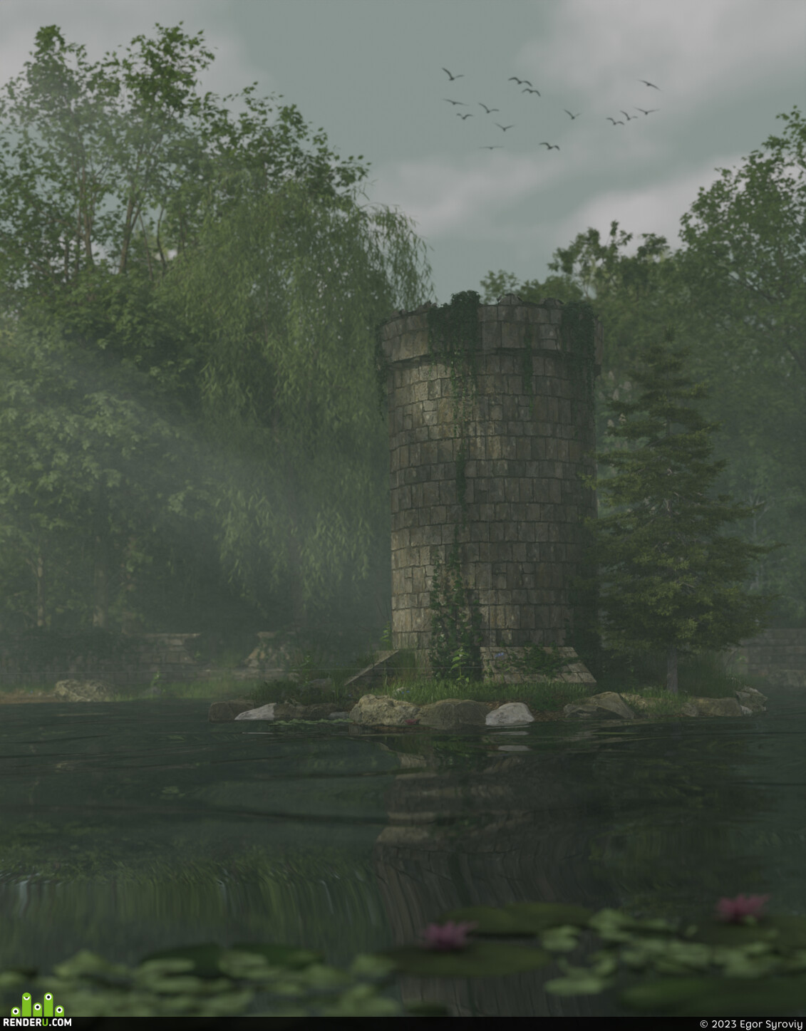 Egor Syroviy. duck castle