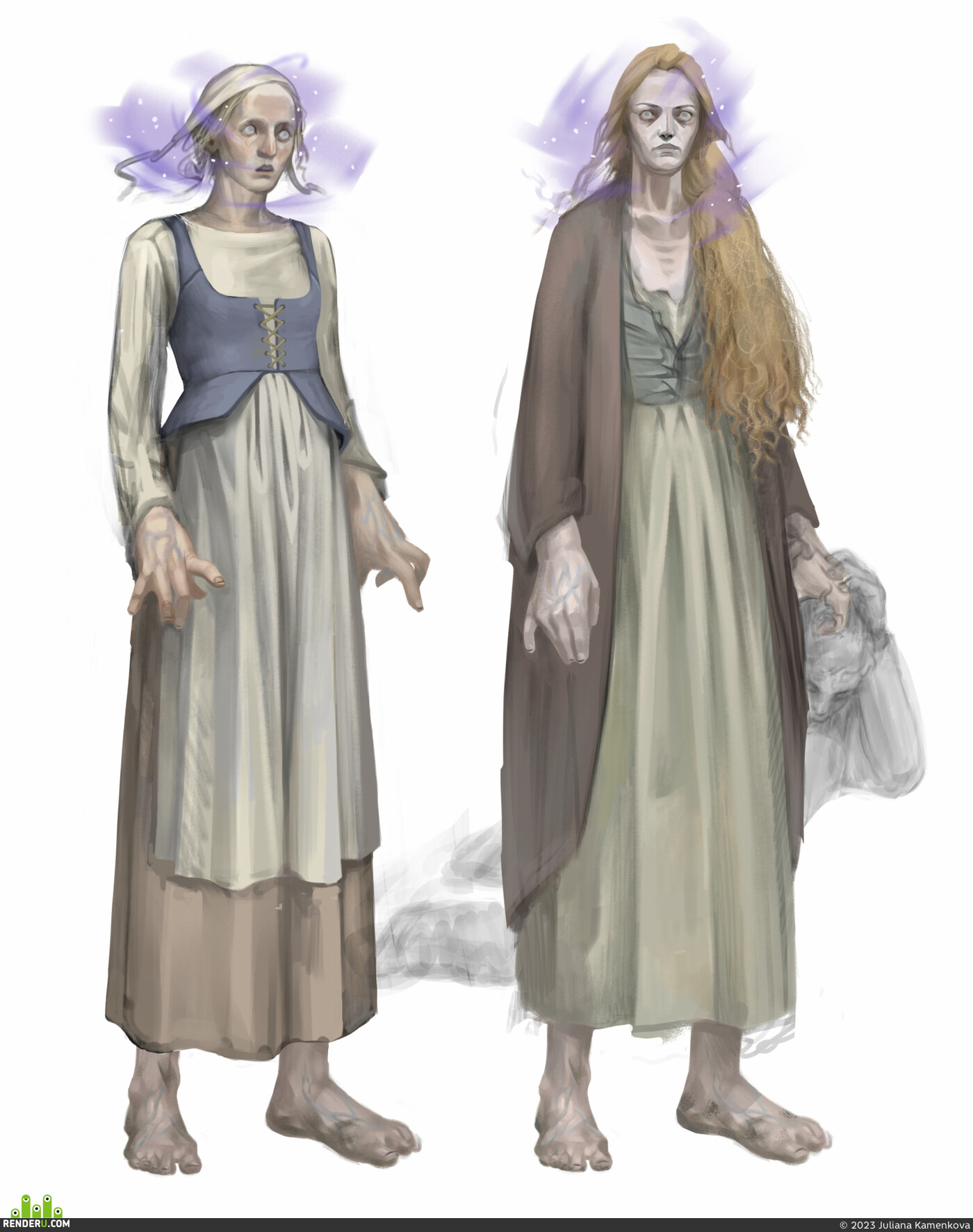 Juliana Kamenkova. Mad medieval NPC