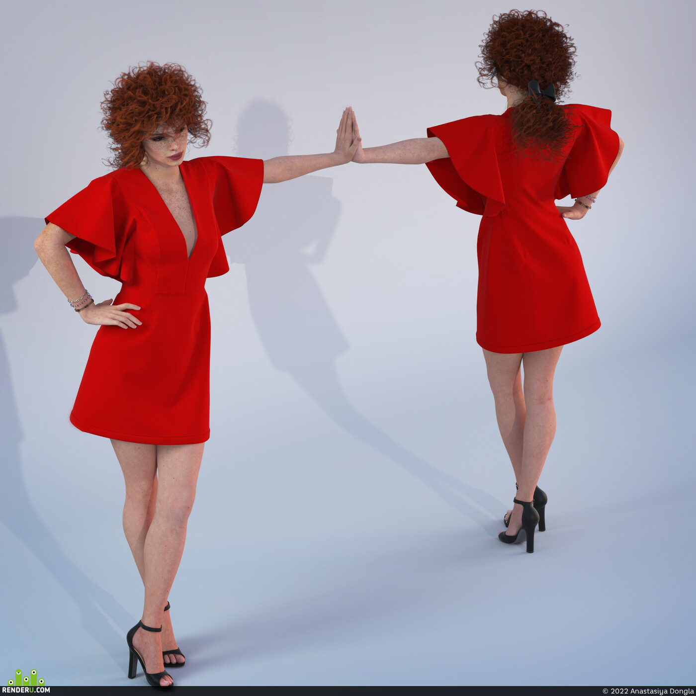 Anastasiya Dongla. 3d cloth