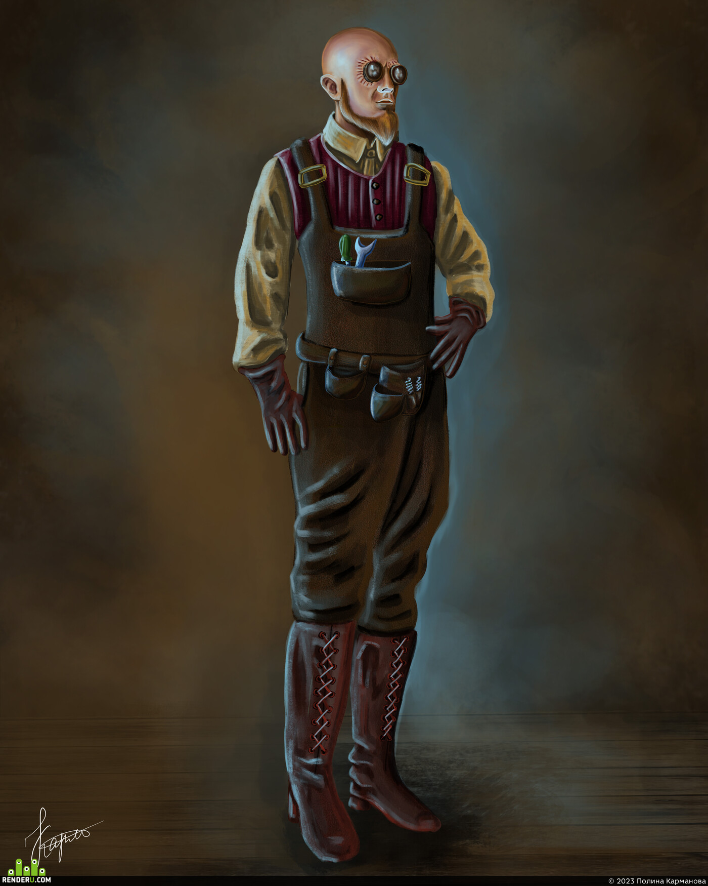 Полина Карманова. steampunk engineer