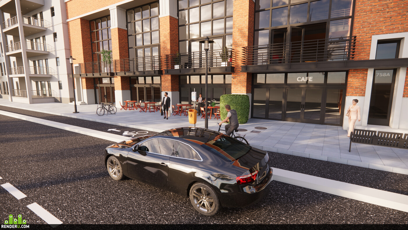 Exterior design | Architectural visualization. 2023