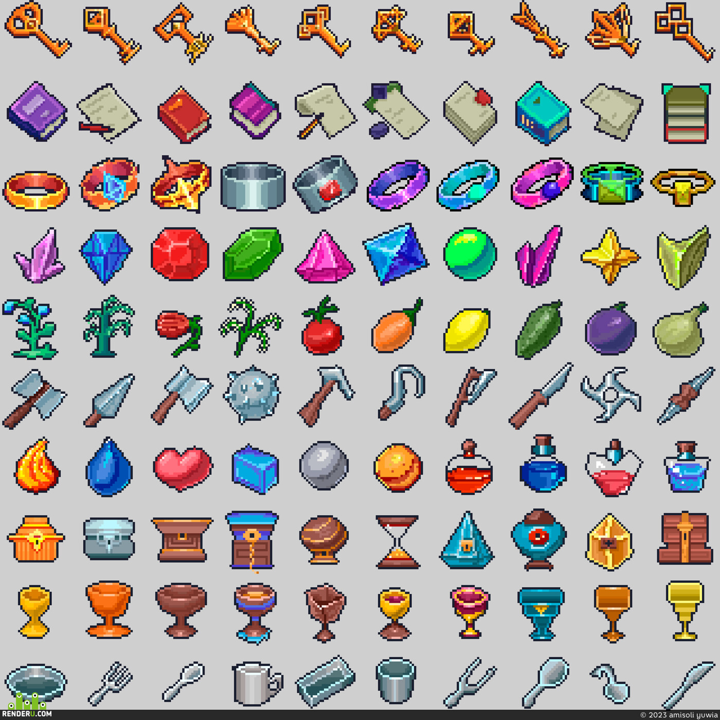 amisoli yuwia. items