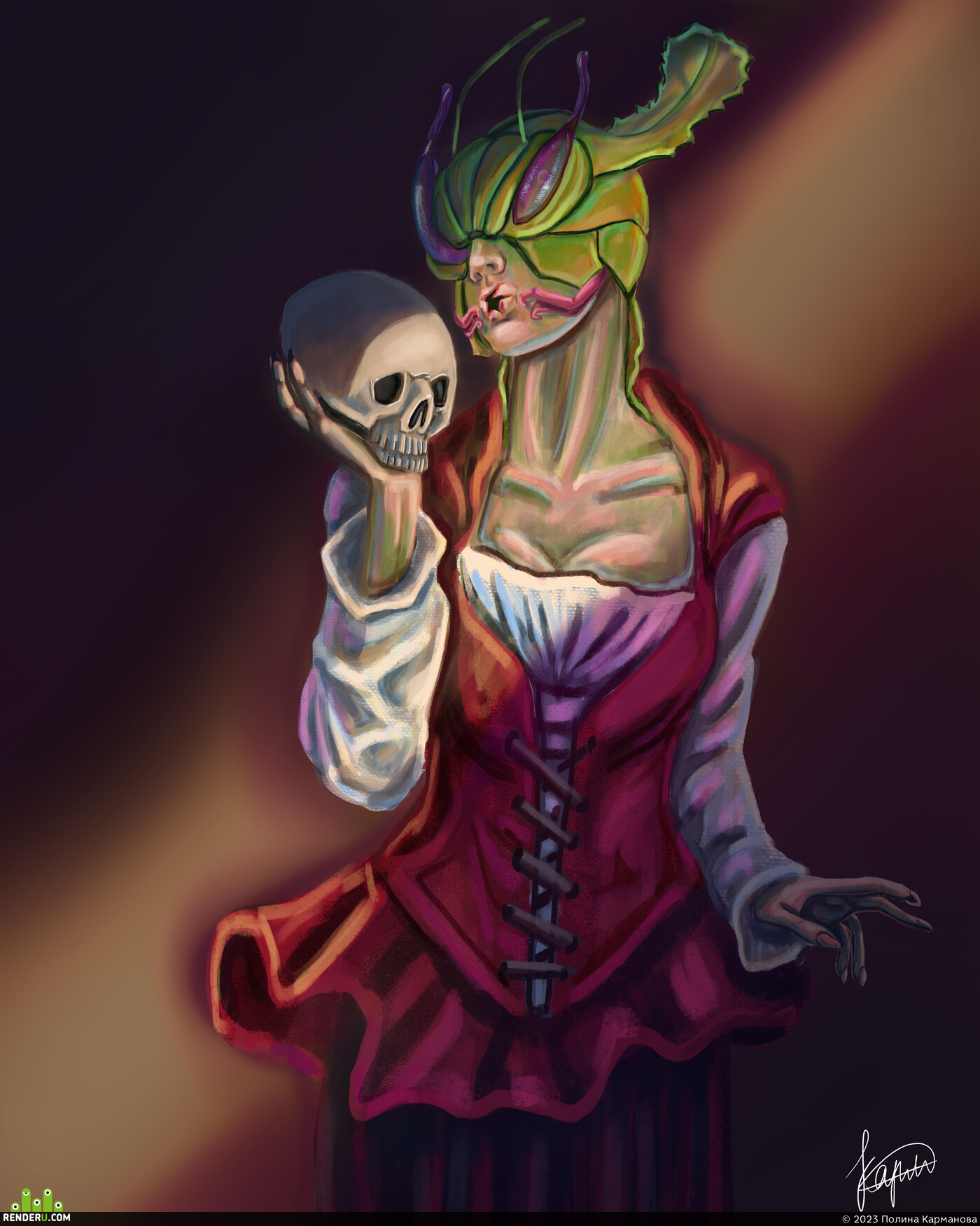 Полина Карманова. mantis