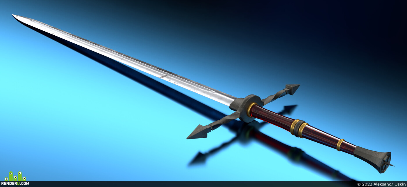 Aleksandr Oskin. Sword
