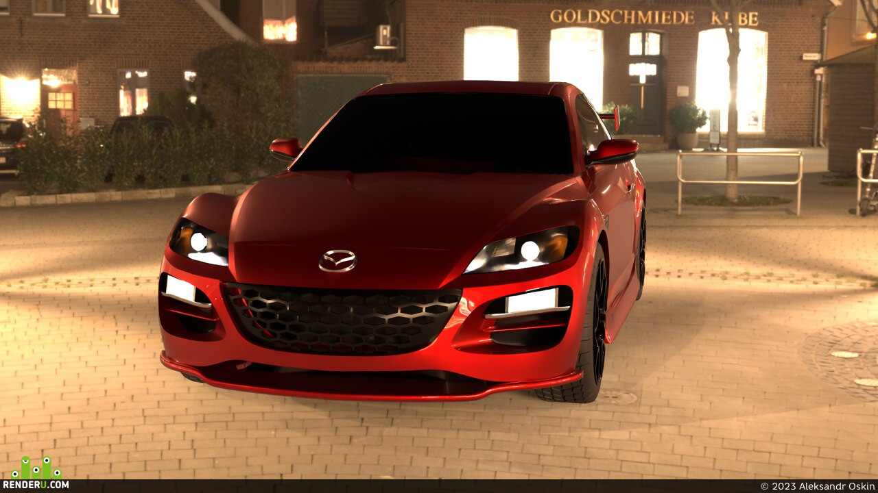 Aleksandr Oskin. Mazda RX-8