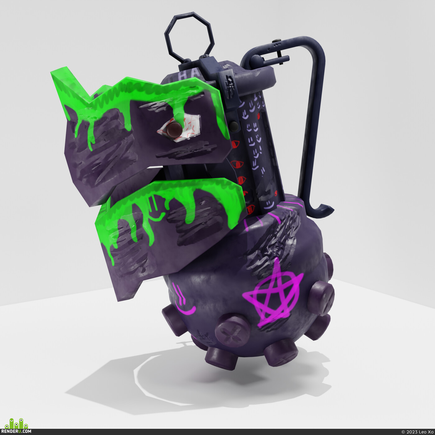 Leo Xo. Grenade