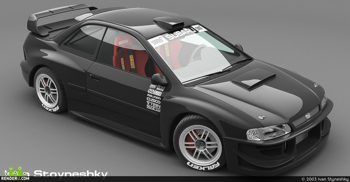 Ivan Styneshky. Cusco Subaru Impreza WRX