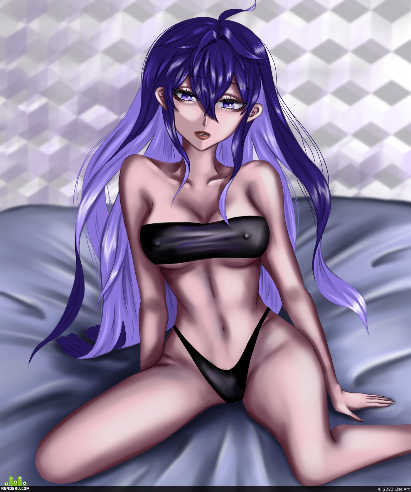 Lisa Art. Seele from the game Honkai Star Rail
