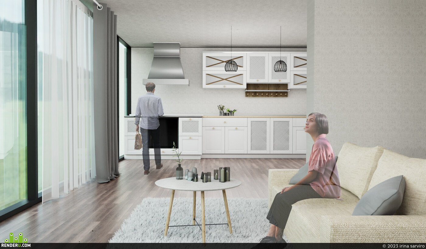 irina sarviro. Interior