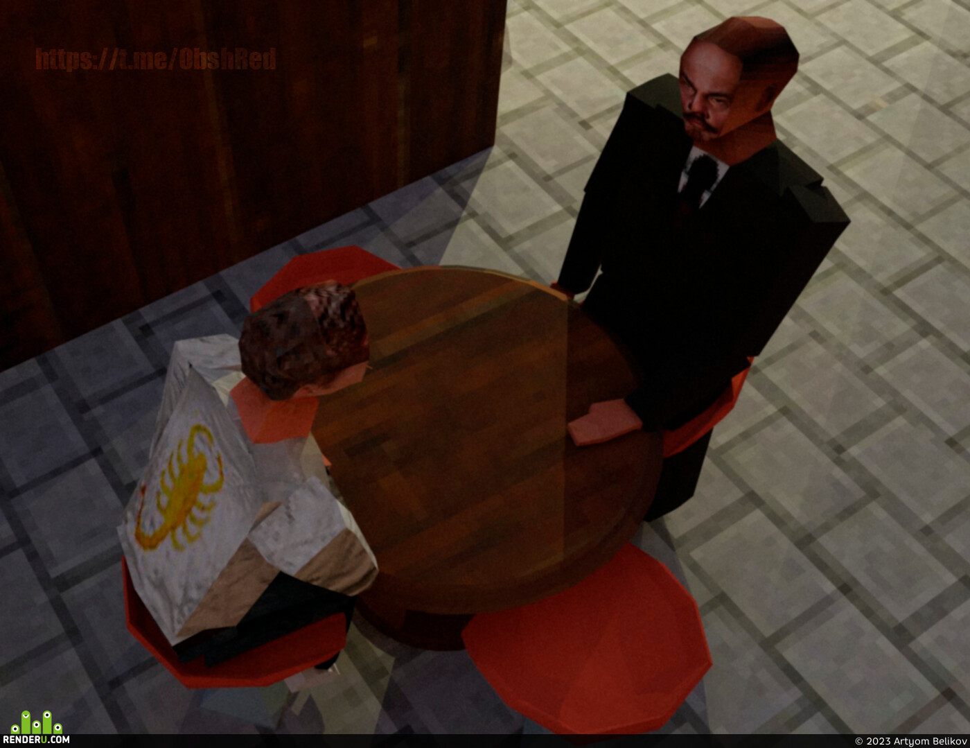 Artyom Belikov. bar conversation