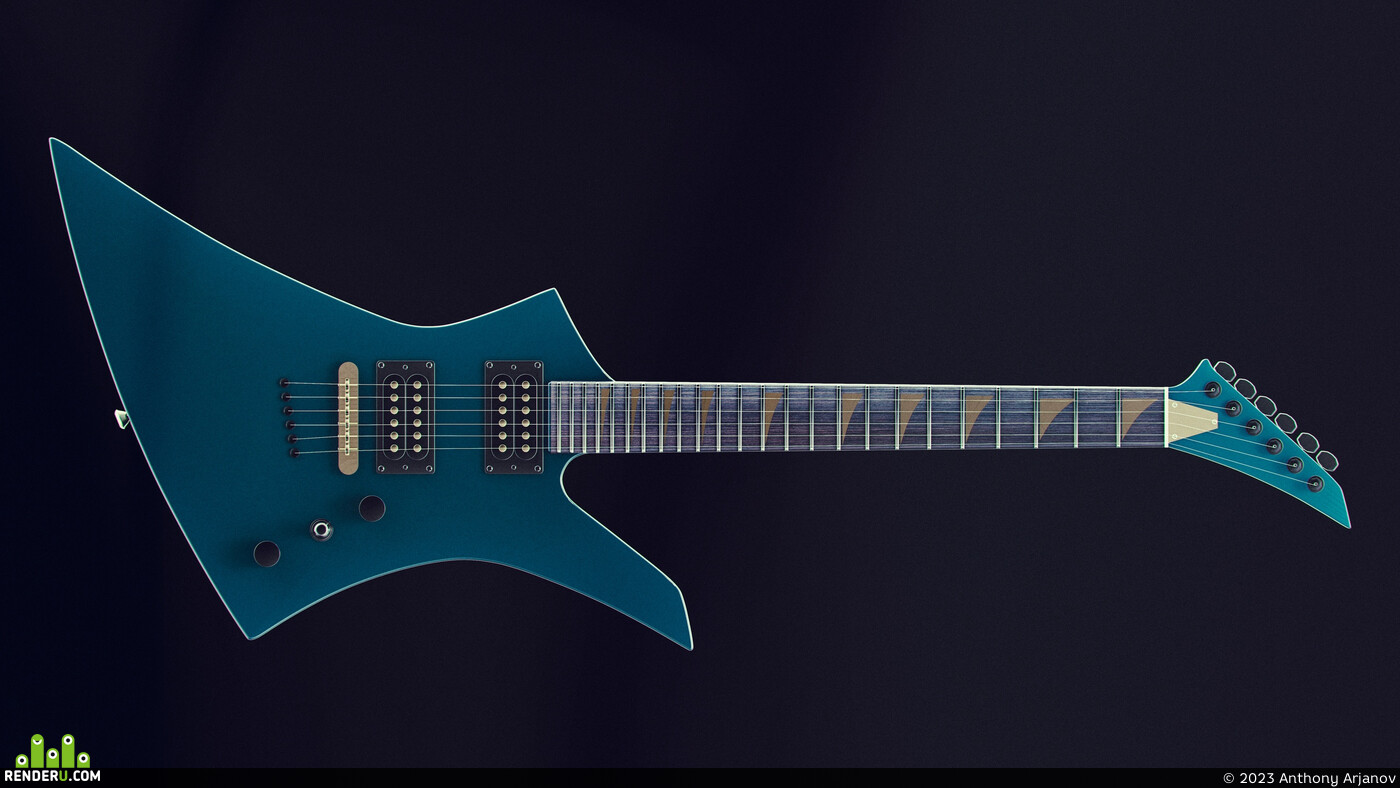 Meditandum. Electric guitar Jackson