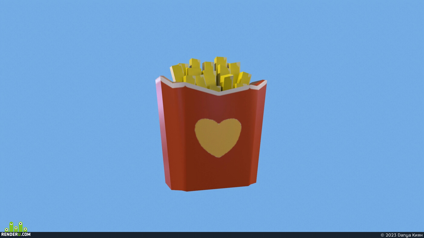 Danya Киян. French fries