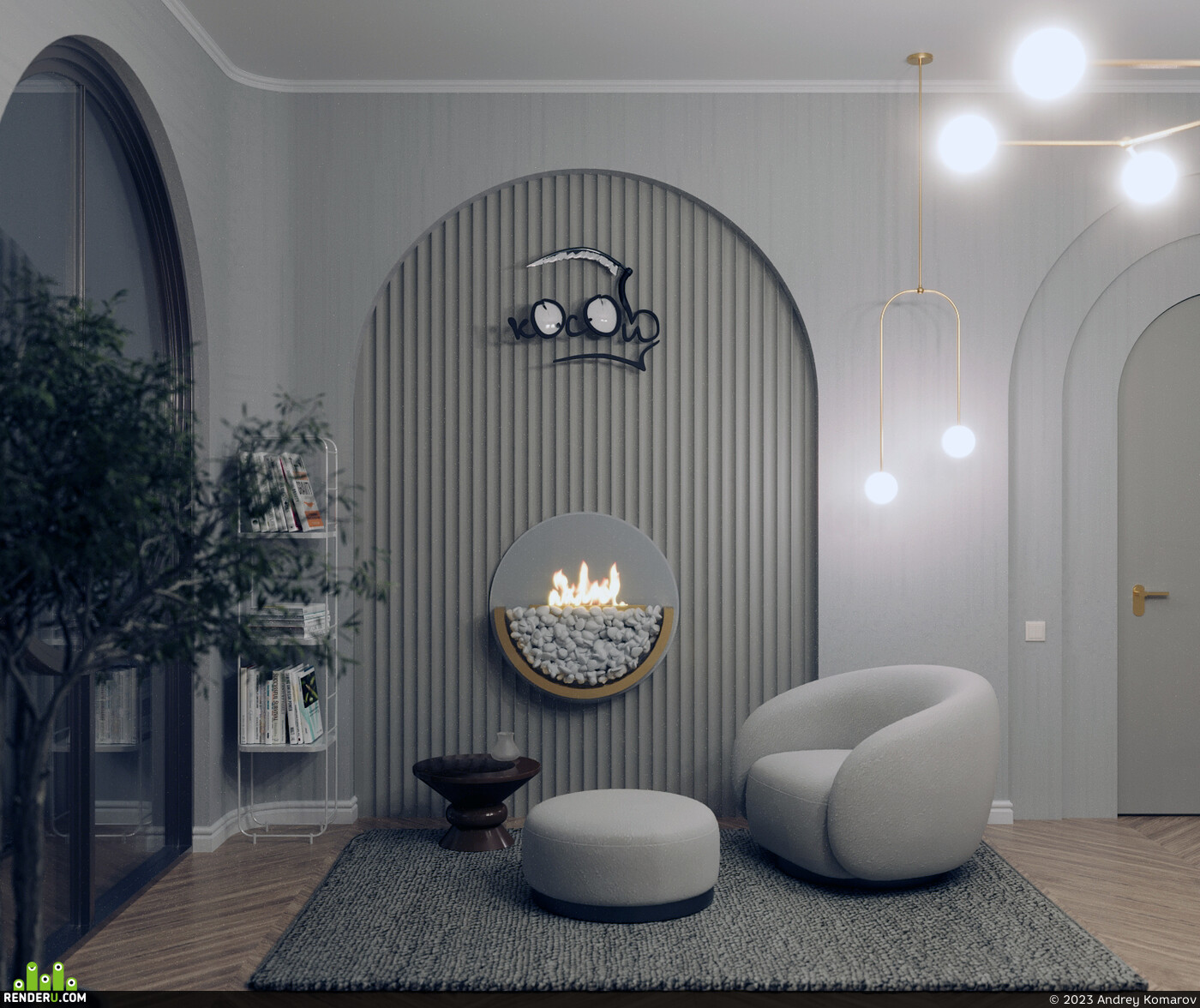 kocou79. interior Corona Render