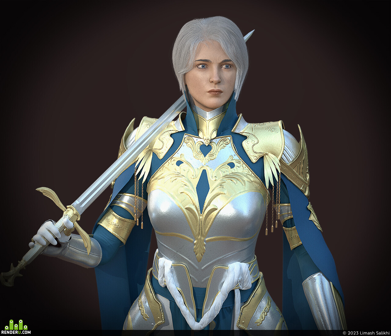 Limash Salikhi. Female Knight