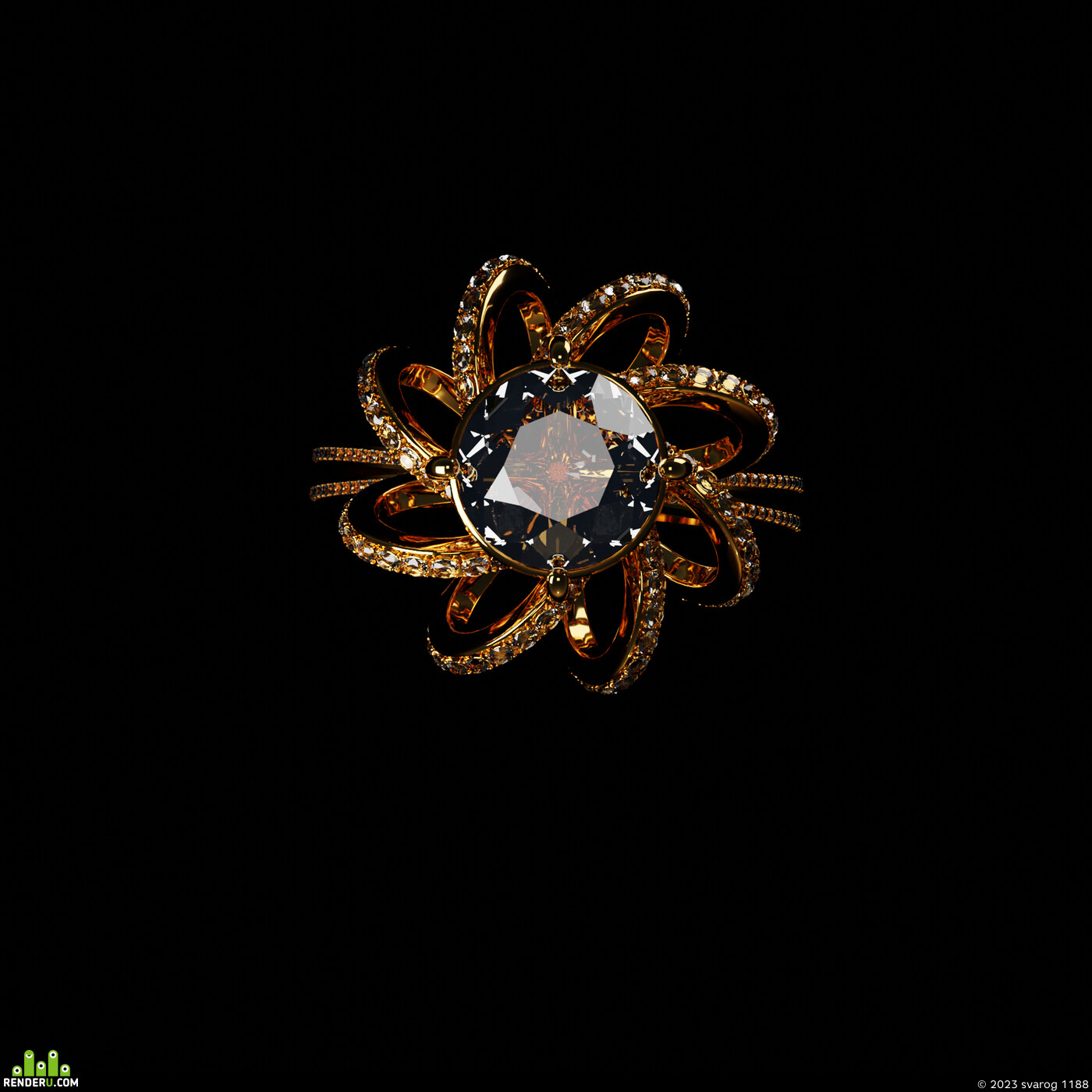 svarog 1188. Curve Ring