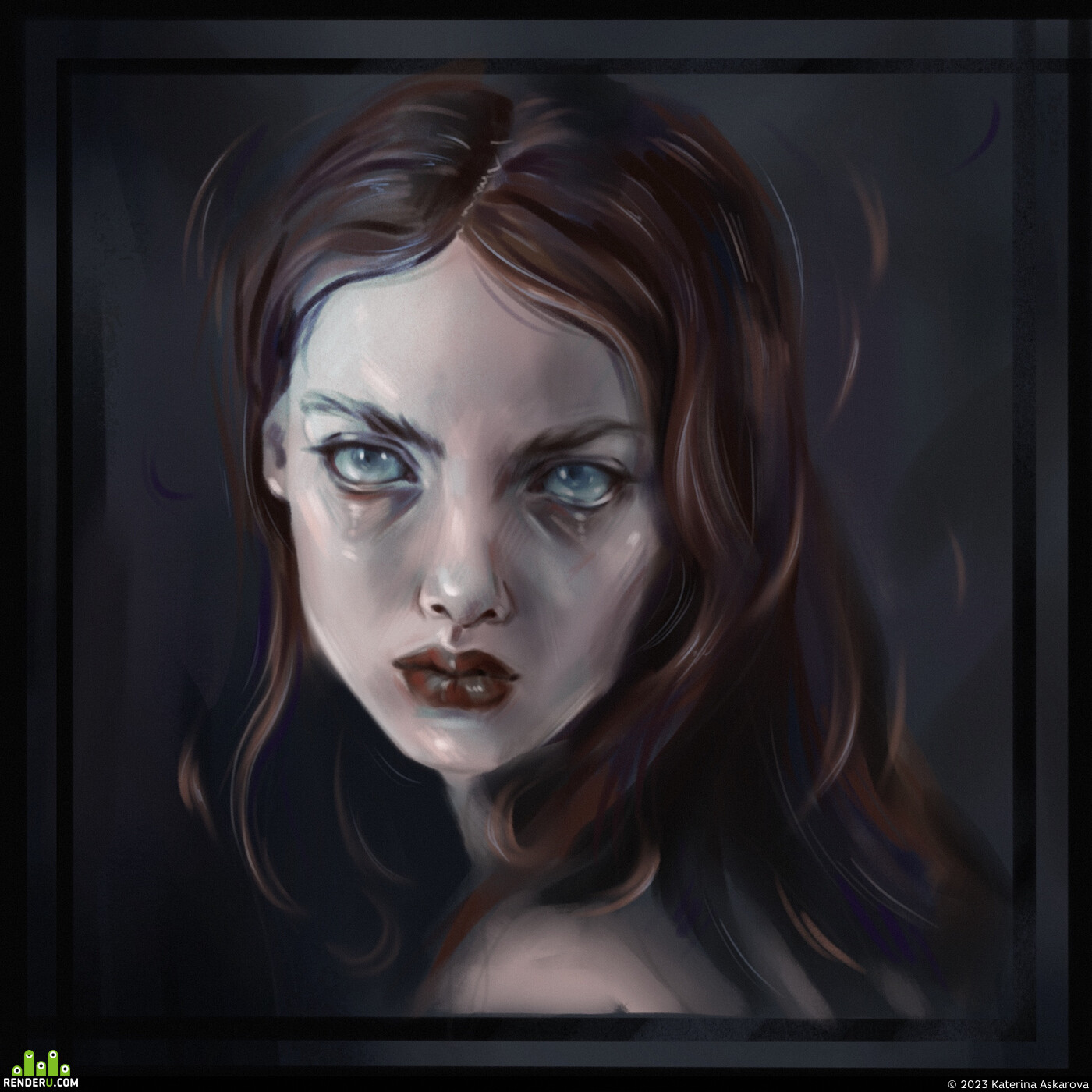 Katerina Askarova. Portrait