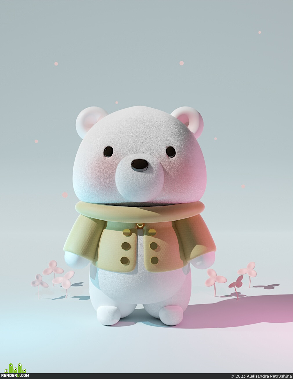 Aleksandra Petrushina. Polar Bear