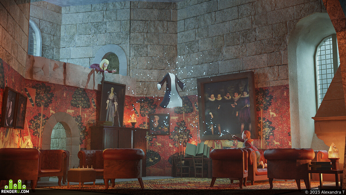 Alexandra T. Gryffindor Room