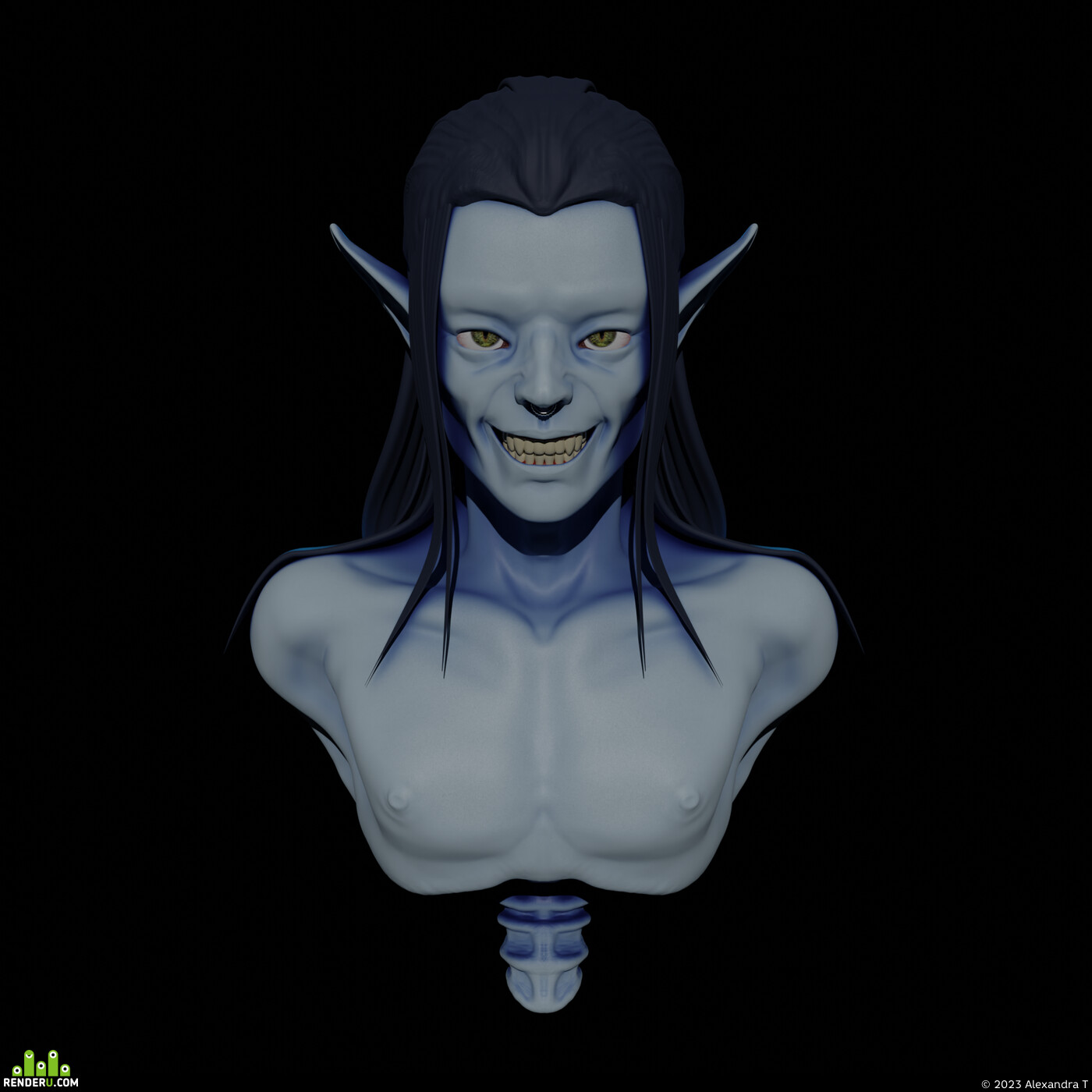 Alexandra T. Elf Bust