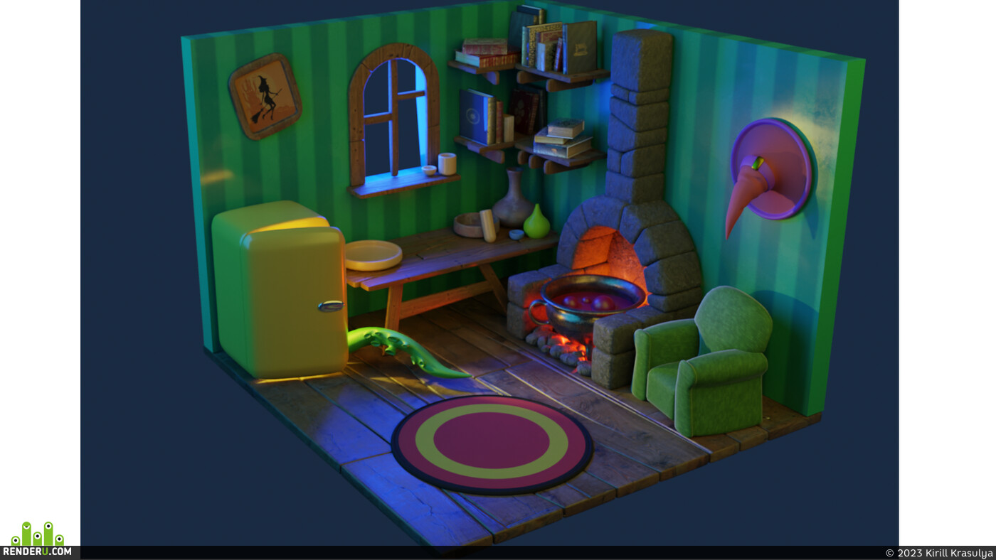Kirill Krasulya. Witch Room