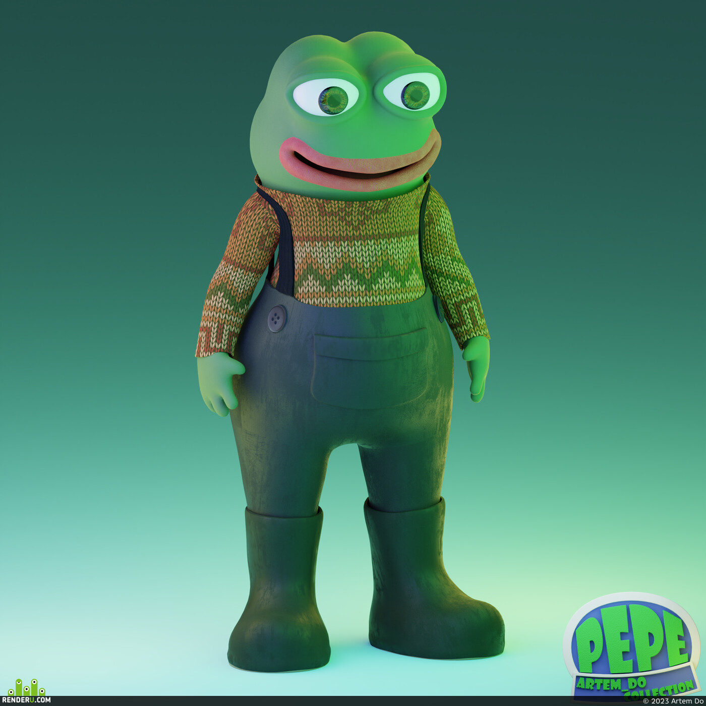 Artem Do. Pepe the fisherman