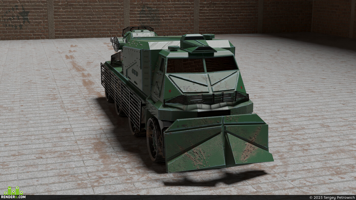 Sergey Petrowich. Military Truck