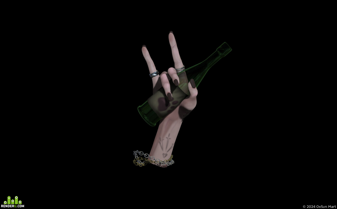 OxSun Mart. Punk hand