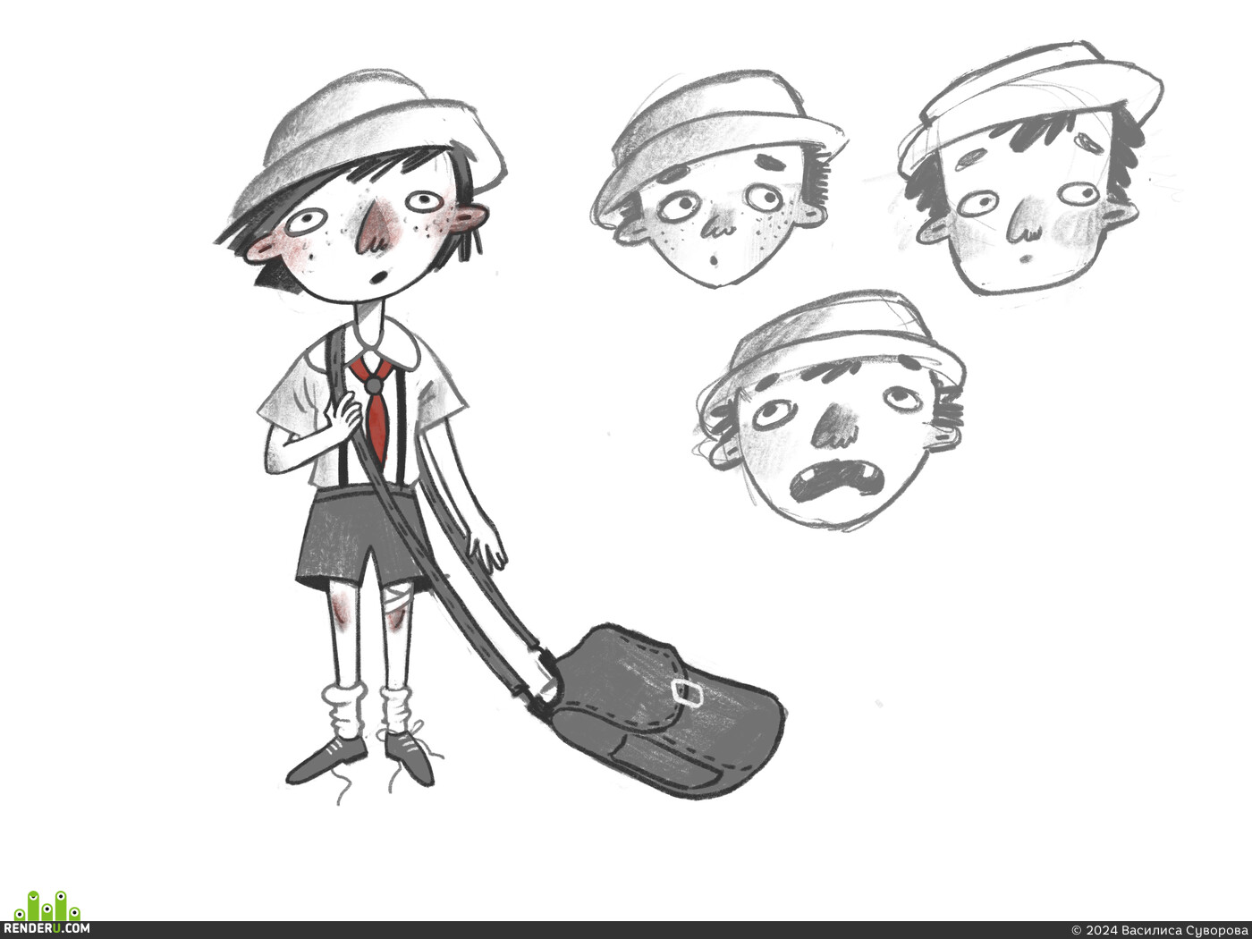 Василиса Суворова. The Small soviet boy