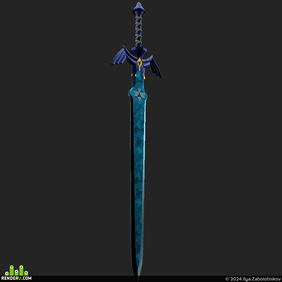 Ilya Zabolotnikov. Link's sword from Zelda