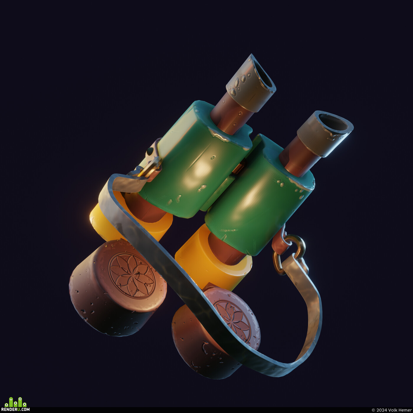 Volk Hemer. Gaming binoculars