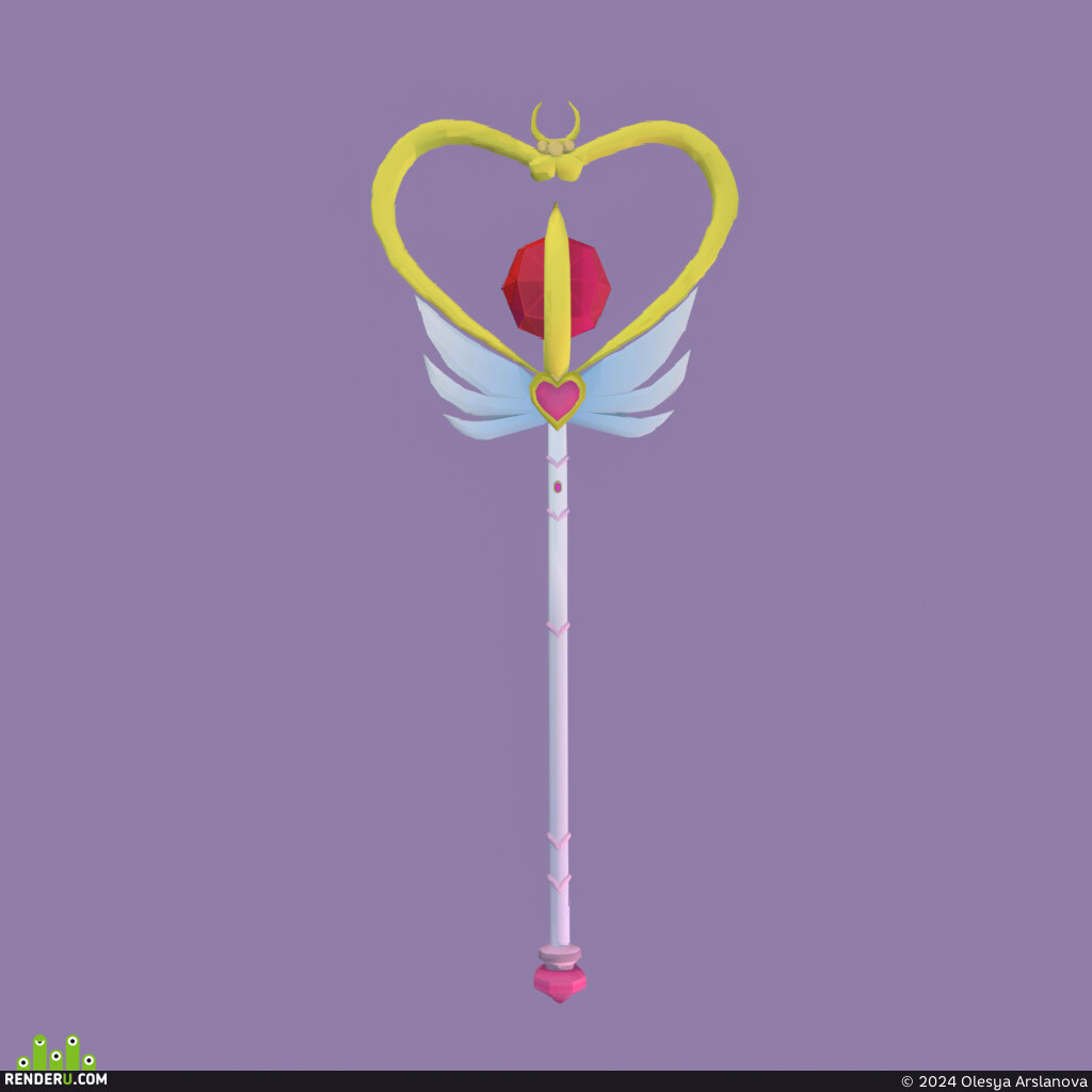 Olesya Arslanova. sailor moon staff