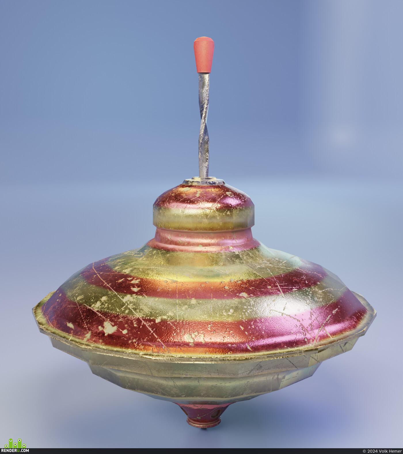 Volk Hemer. A spinning top for the game engine