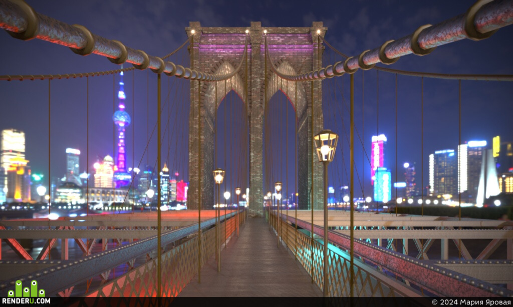 Мария Яровая. Brooklyn Bridge
