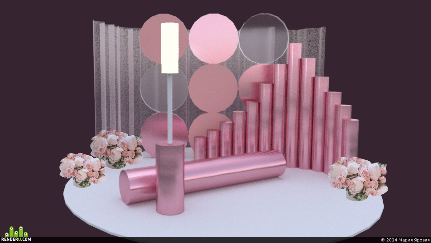 Мария Яровая. concept for mascara presentation