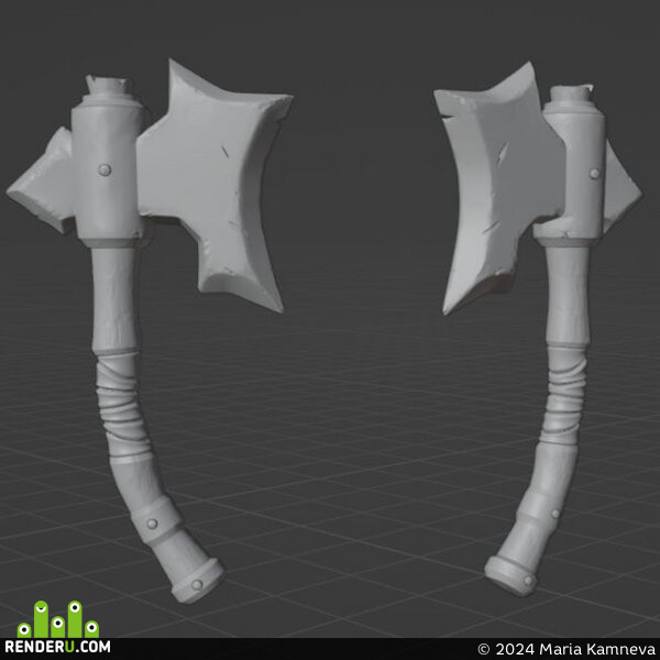 Maria Kamneva. The Viking Axe