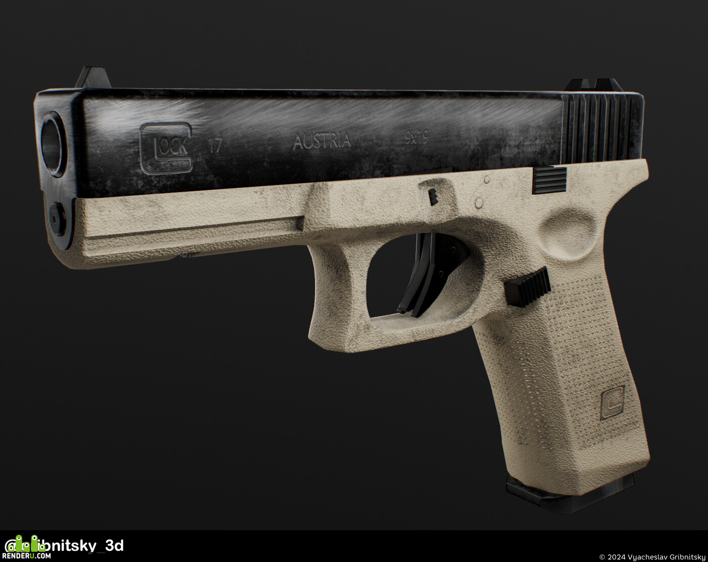 Vyacheslav Gribnitsky. Glock 17