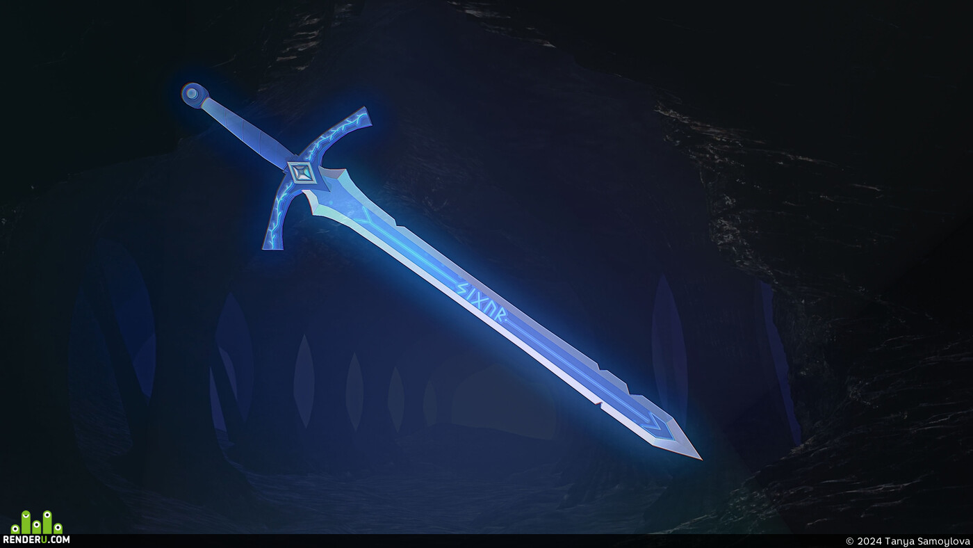Tanya Samoylova. sword