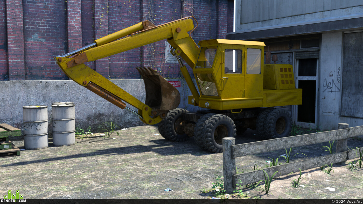 Vova Art. Construction equipment